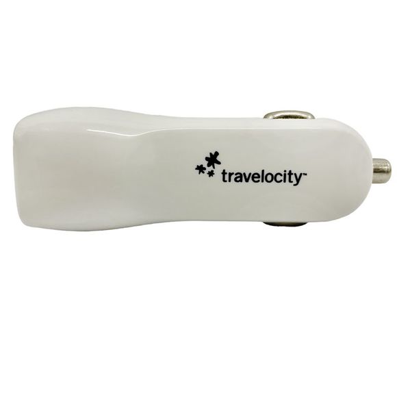 As Seen on TV Travelocity Dual 2.1 AMP USB Car Charger, 2 Pack - Picture 5 of 6